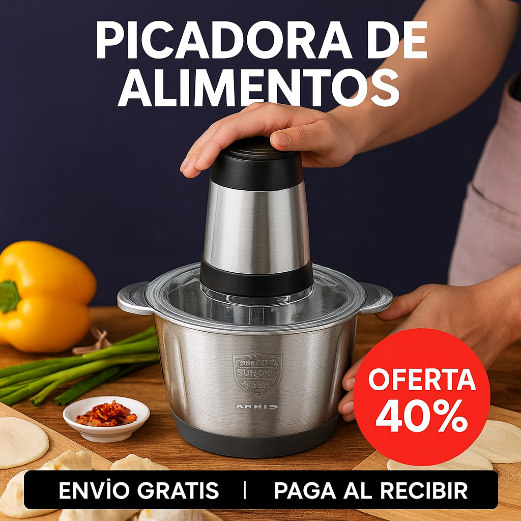 PICADORA ELECTRICA DOS VELOCIDADES