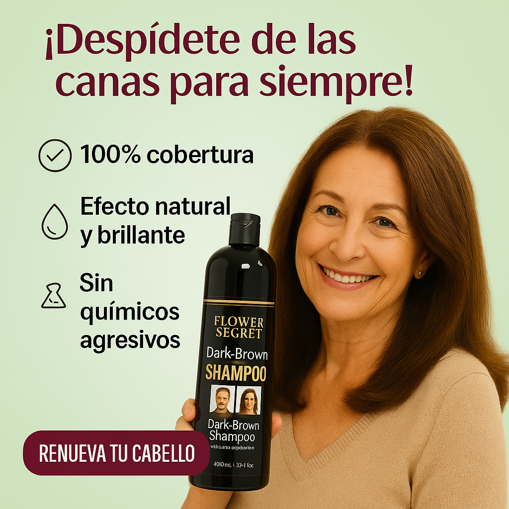 Shampoo pinta canas Flower Secret 400ml