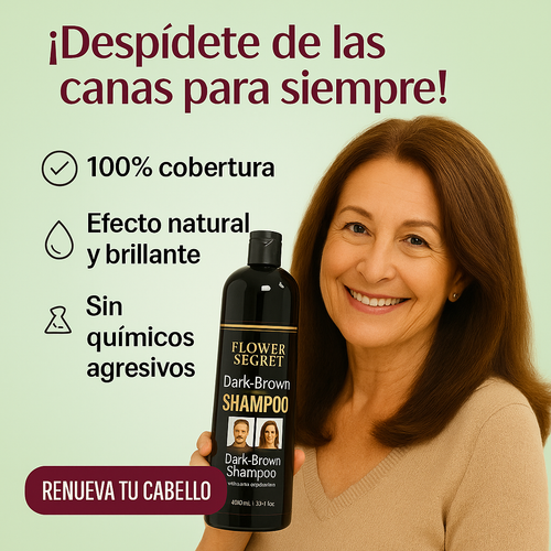 Shampoo pinta canas Flower Secret 400ml