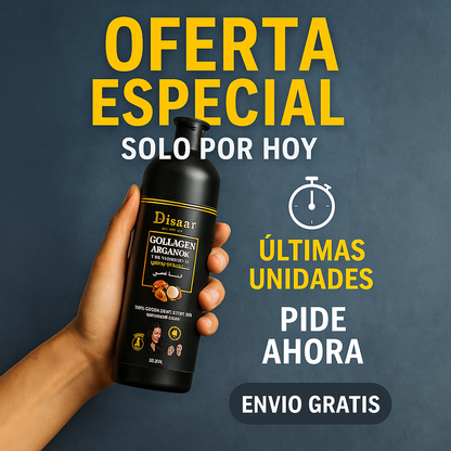 Shampoo Disaar®400ml Color natural en minutos