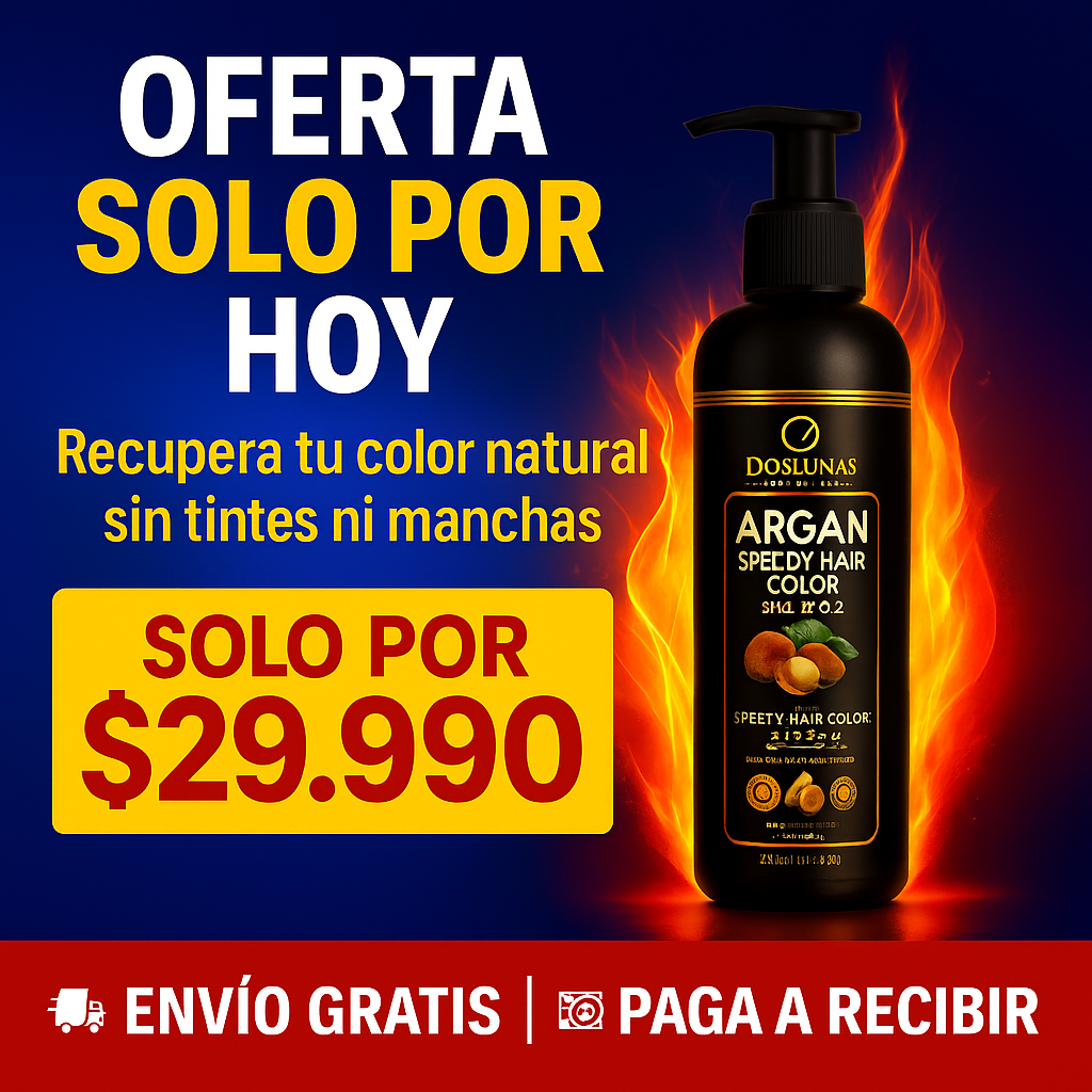 Shampoo Dos Lunas® 420ml - Fórmula 100% Natural que Cubre las Canas al Instante
