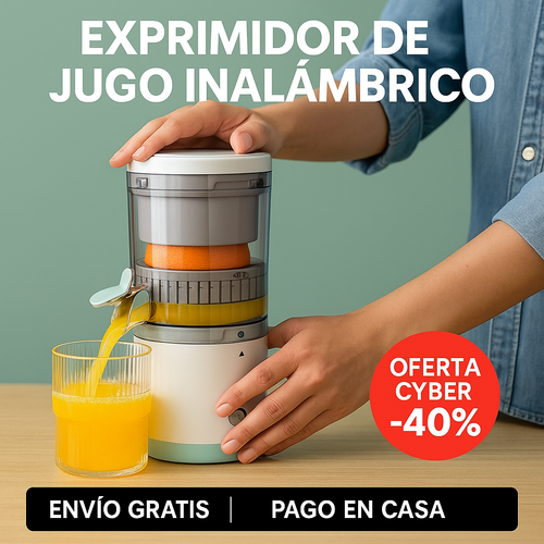 EXPRIMIDOR DE JUGO INALAMBRICO
